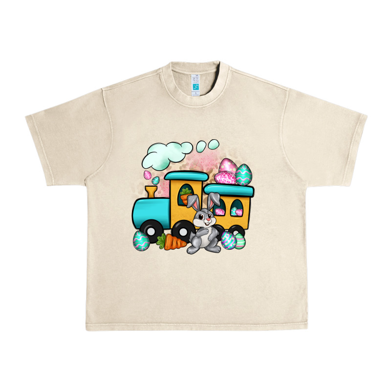Easter Train Urban Heavy Tee by Artiststas | Teevron