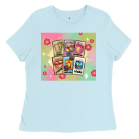 Baby Blue traditional mexican food Ladies Tee - MaliasSmallBusiness