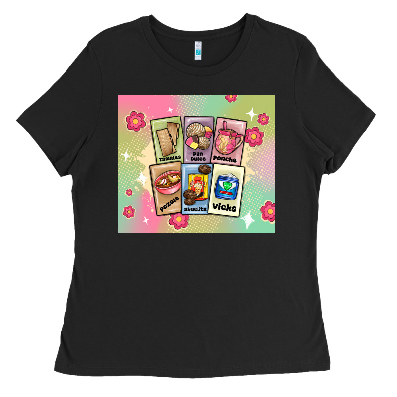 Traditional Mexican Food Ladies Tee by MaliasSmallBusiness | Teevron