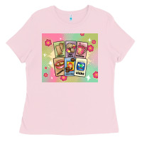 Bubblegum Pink traditional mexican food Ladies Tee - MaliasSmallBusiness