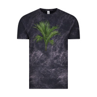 Cloud Black Botanical Majesty Palm Illustrations Vintage Tee - LillyAllenDesigns