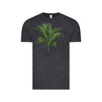 Vintage Black Botanical Majesty Palm Illustrations Vintage Tee - LillyAllenDesigns