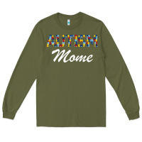 Army Green Autism mom Long Sleeve Tee - Bettercallsaul