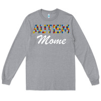 Heather Grey Autism mom Long Sleeve Tee - Bettercallsaul