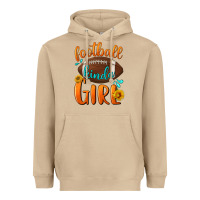 Mushroom football kinda girl Heavyweight Hoodie - BundleAndBundleShop