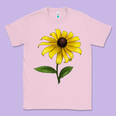 Black Eyed Susan Flower Classic Tee Designed By Lillyallendesigns