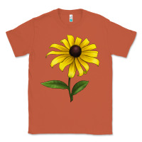 Copper Black Eyed Susan Flower Classic Tee - LillyAllenDesigns
