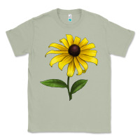 Matcha Black Eyed Susan Flower Classic Tee - LillyAllenDesigns