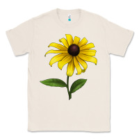 Natural Black Eyed Susan Flower Classic Tee - LillyAllenDesigns