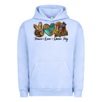 Pigment Grape Ice peace love duroc pig Urban Hoodie - LillyAllenDesigns