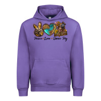 Tulip peace love duroc pig Urban Hoodie - LillyAllenDesigns