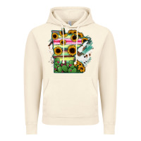 Vintage Artic Minnesota State Map Vintage Hoodie - RanaPortraitStore