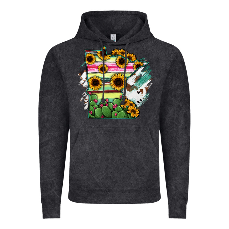 Minnesota State Map Vintage Hoodie by RanaPortraitStore | Teevron
