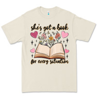 Bone she's got a book for every situation Premium Tee - MaliasSmallBusiness