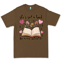 Cacao she's got a book for every situation Premium Tee - MaliasSmallBusiness