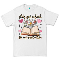 White she's got a book for every situation Premium Tee - MaliasSmallBusiness