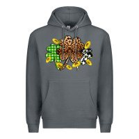 Rock St. Patrick's Day shamrocks Premium Hoodie - OliviaCreatesArt