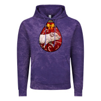 Cloud Purple christmas pig Vintage Hoodie - LillyAllenDesigns
