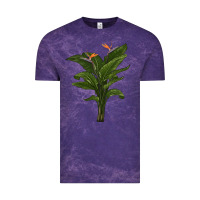 Cloud Purple the bird of paradise Vintage Tee - LillyAllenDesigns