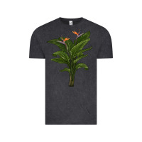 Vintage Black the bird of paradise Vintage Tee - LillyAllenDesigns