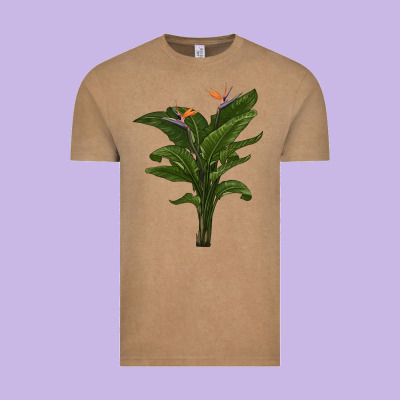 The Bird Of Paradise Vintage Tee Designed By Lillyallendesigns