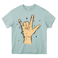 Arona love needs no words Heavy Core Tee - MaliasSmallBusiness
