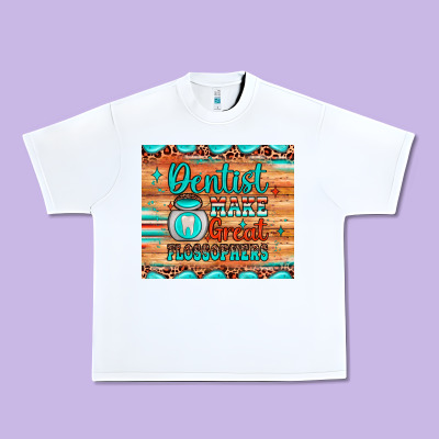 Dentist Make Great Flossophers Urban Heavy Tee Designed By Jahusdesignshop