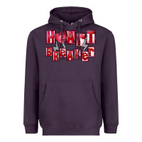 Plum heartbreaker Heavyweight Hoodie - FaDigitalArtStudio