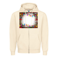 Sandshell christmas bleach effect tumler Zipper Hoodie - CowCowDesign