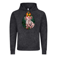 Vintage Black christmas pig Vintage Hoodie - LillyAllenDesigns