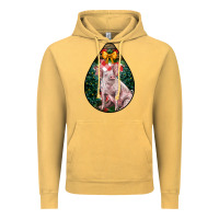 Vintage Mustard christmas pig Vintage Hoodie - LillyAllenDesigns