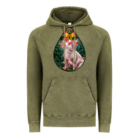 Vintage Olive christmas pig Vintage Hoodie - LillyAllenDesigns