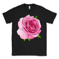 Black All Dressed Up Rose Classic Tee - LillyAllenDesigns