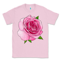 Bubblegum Pink All Dressed Up Rose Classic Tee - LillyAllenDesigns