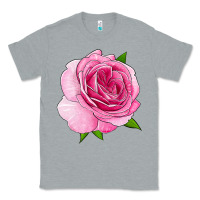 Heather Grey All Dressed Up Rose Classic Tee - LillyAllenDesigns