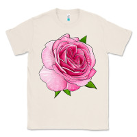 Natural All Dressed Up Rose Classic Tee - LillyAllenDesigns