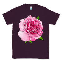 Plum All Dressed Up Rose Classic Tee - LillyAllenDesigns