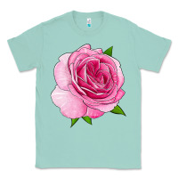 Seafoam All Dressed Up Rose Classic Tee - LillyAllenDesigns
