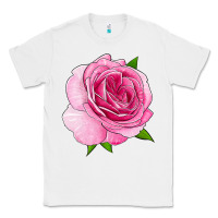 White All Dressed Up Rose Classic Tee - LillyAllenDesigns
