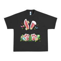 Easter Bunny Name Frame Urban Heavy Tee | Teevron