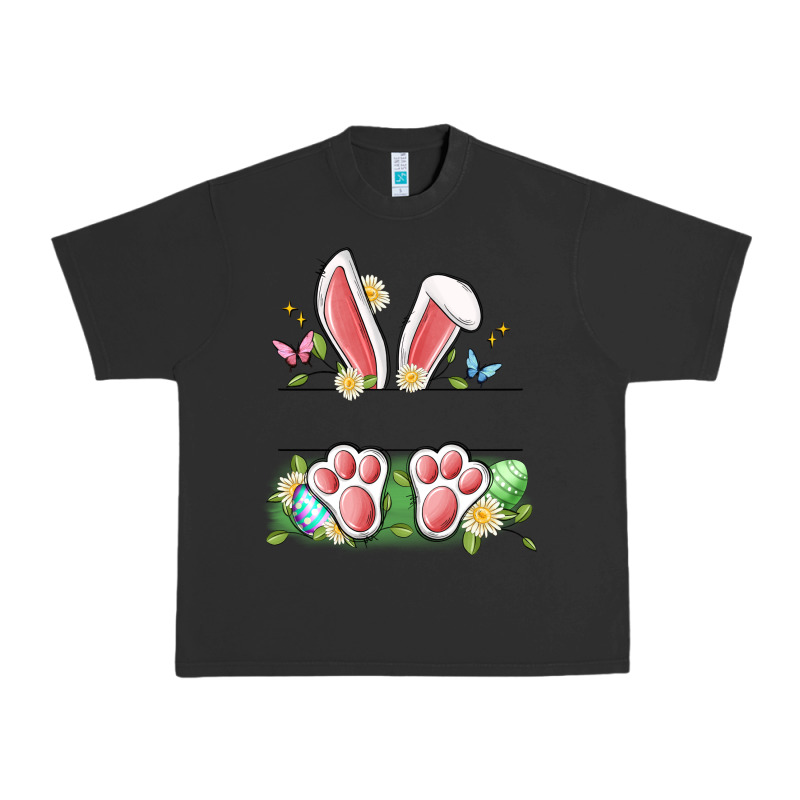 Easter Bunny Name Frame Urban Heavy Tee by Artiststas | Teevron