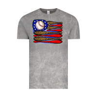 Leopard Baseball Flag3 Vintage Tee | Teevron