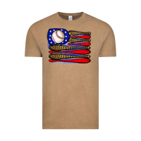 Vintage Coffee leopard baseball flag3 Vintage Tee - JahusDesignShop