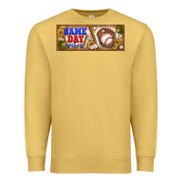 Antique Gold game day vibes Premium Sweatshirt - BundleAndBundleShop