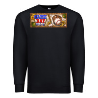 Black game day vibes Premium Sweatshirt - BundleAndBundleShop