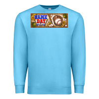 Ocean Blue game day vibes Premium Sweatshirt - BundleAndBundleShop