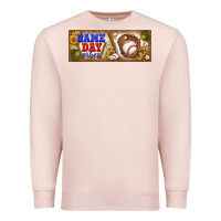 Pale Pink game day vibes Premium Sweatshirt - BundleAndBundleShop