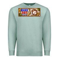 Seafoam game day vibes Premium Sweatshirt - BundleAndBundleShop