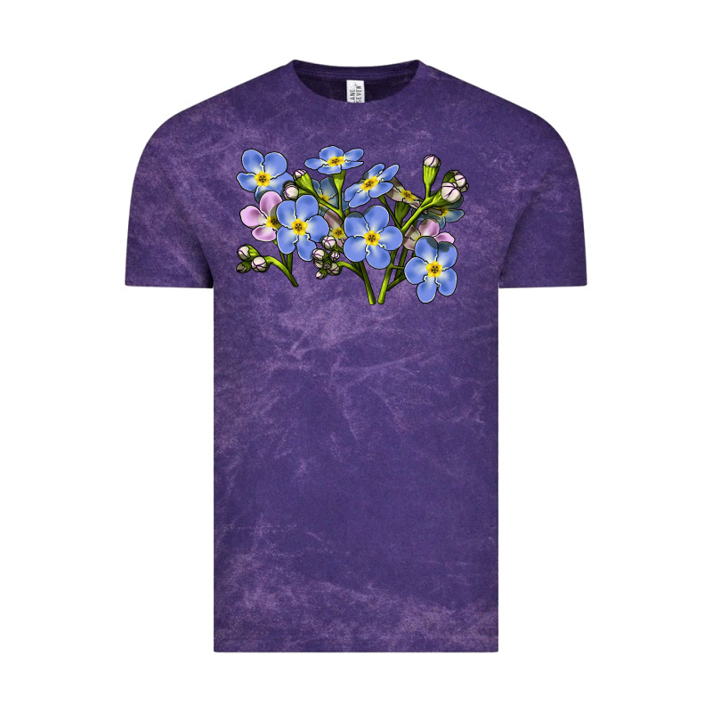 Forget Me Not Flower Illustrations Vintage Tee by LillyAllenDesigns | Teevron