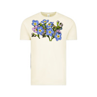 Vintage Arctic Forget Me Not Flower Illustrations Vintage Tee - LillyAllenDesigns